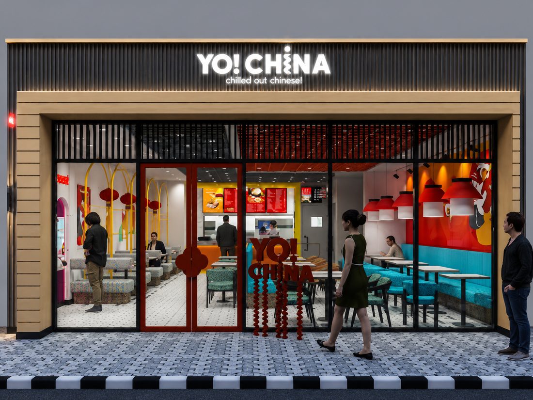 Yo!China premium outlet and dining ambience