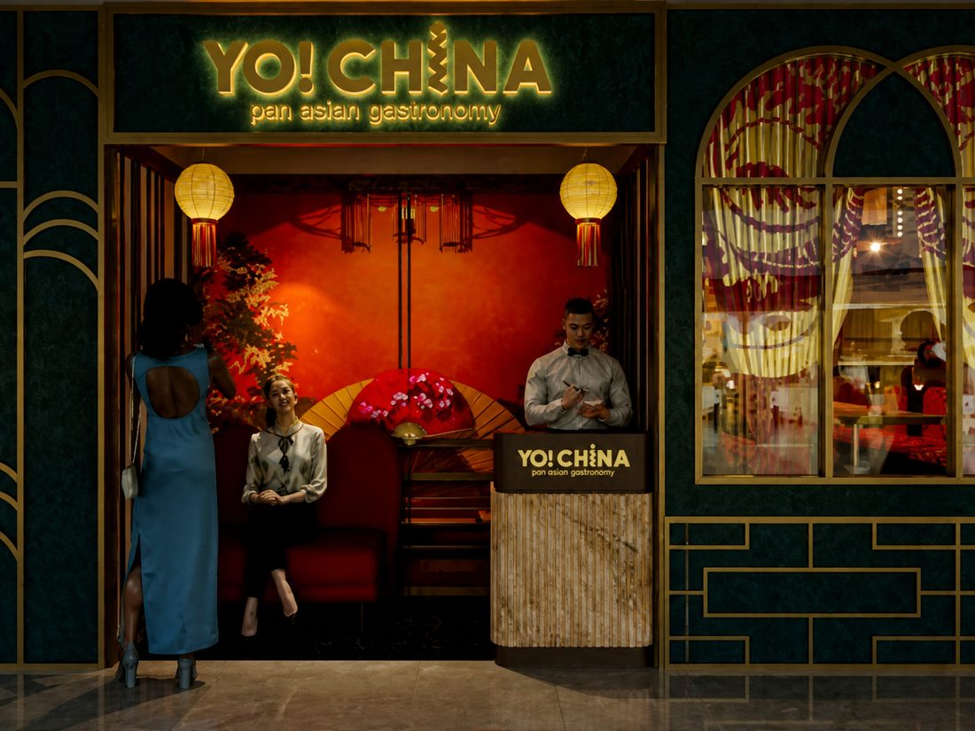 Yo!China premium outlet and dining ambience